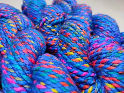 Candy Silk Yarn - Azure - SilkRouteIndia - Mulberry Silk Yarn