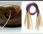 Crochet Hook and Yarn Holder and Yarn Bowl - Yarn Cup - SilkRouteIndia