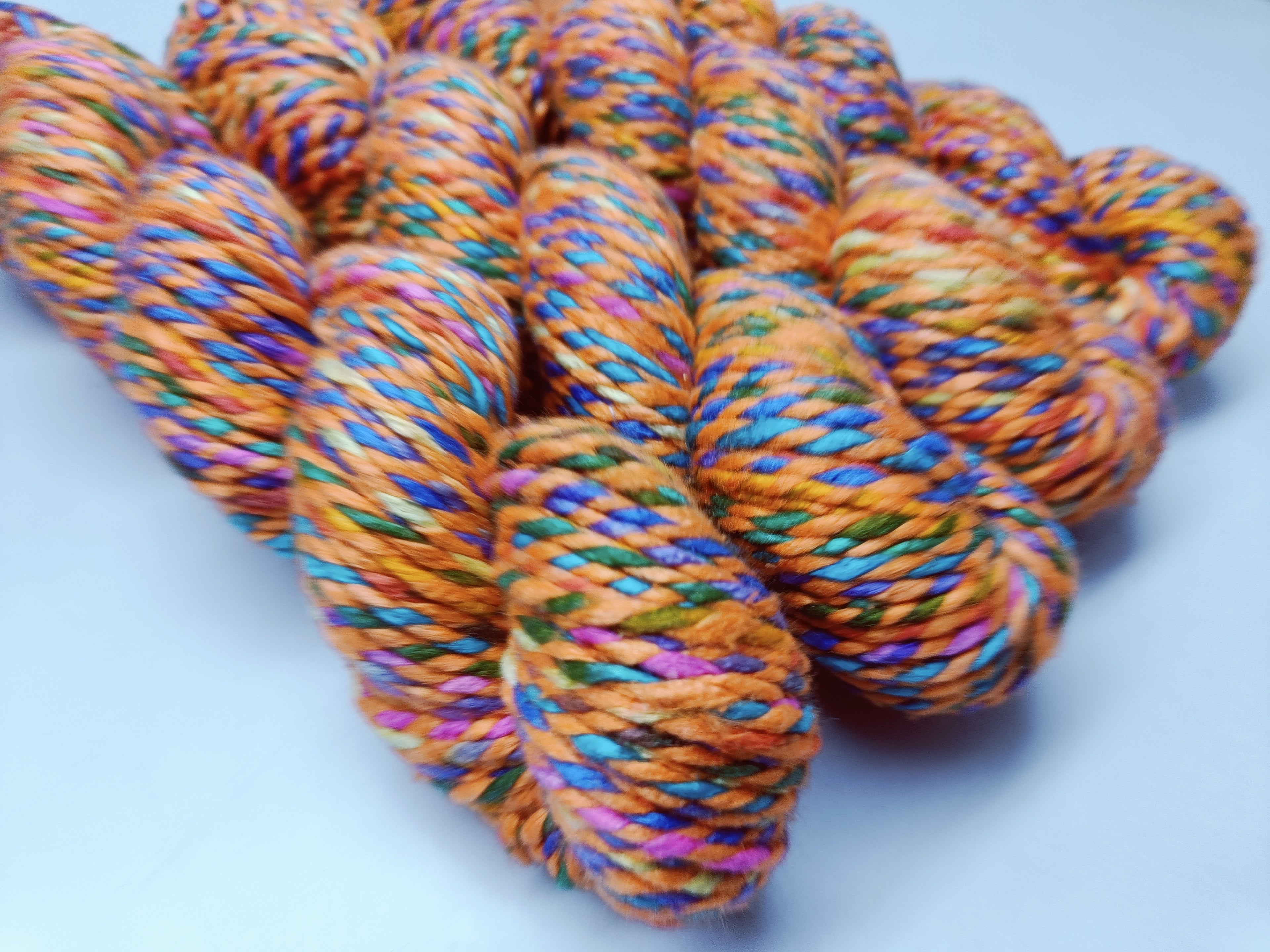 Candy Silk Yarn - Crimson
