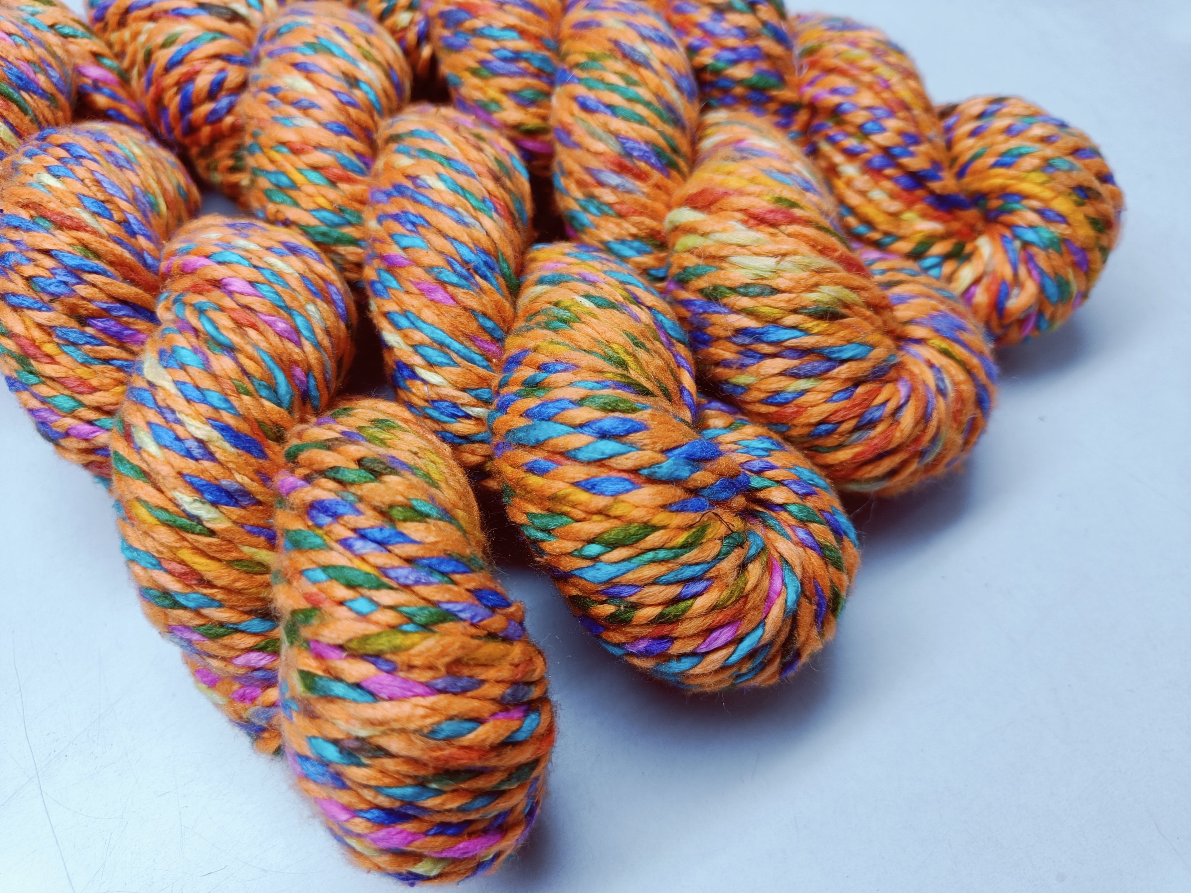 Candy Silk Yarn - Crimson