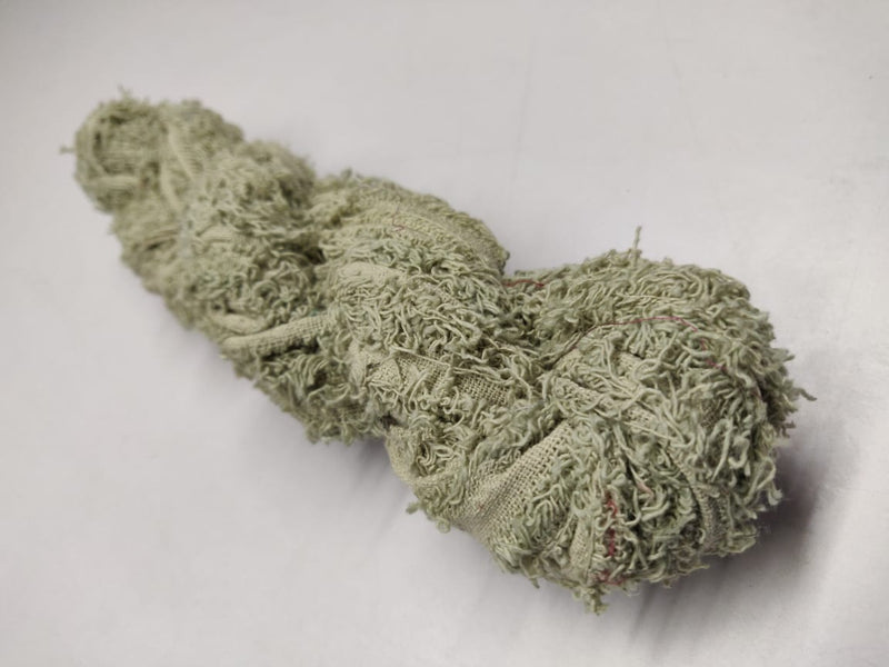 Cotton Frizz Ribbon - Dusty Green