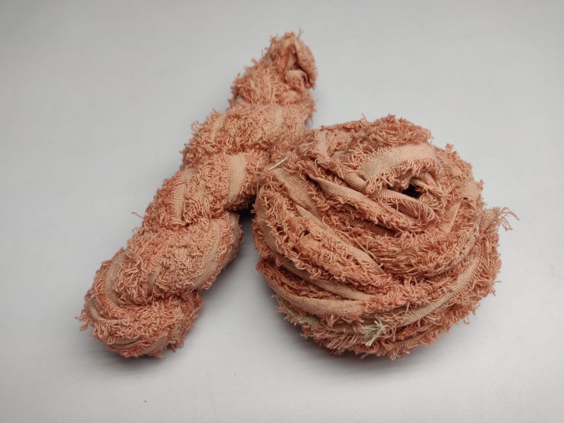 Recycled Cotton Frizz Ribbon - SilkRouteIndia