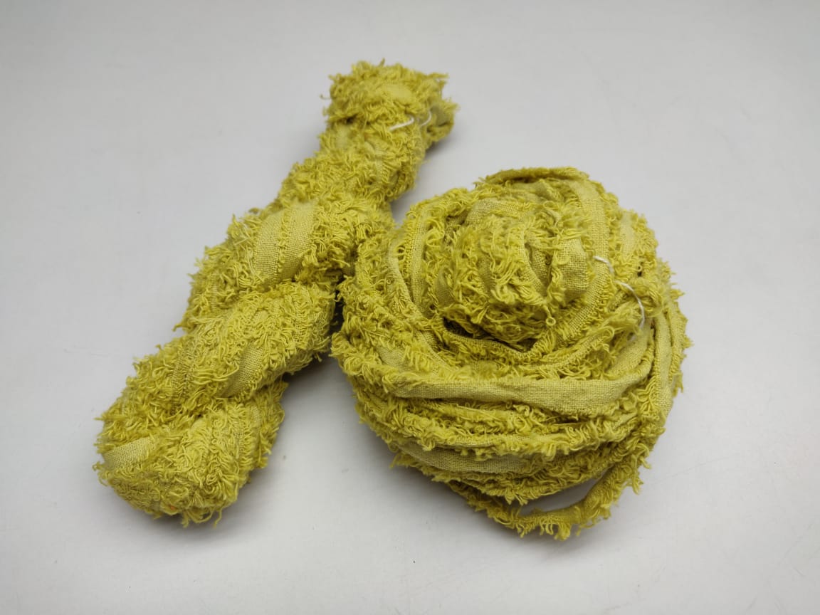 Recycled Cotton Frizz Ribbon - Fuzzy Ribbon - Cotton Ribbon
