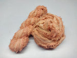 Recycled Cotton Frizz Ribbon - Peach | Macrame Ribbon | Cording Ribbon - SilkRouteIndia