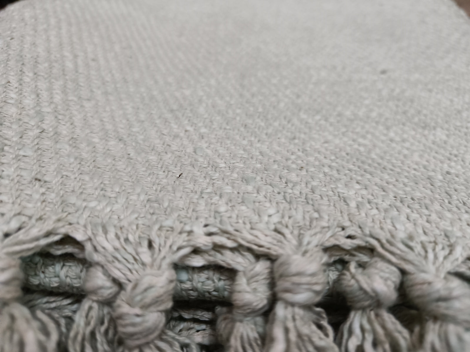 Handmade, Natural and Breathable Throws for your home furnishings HandLoom Woven Cotton Cotton Throws | HandWeave Cotton Throws | Furnishing Throws | Sofa Throws | Table Throws - 60"x55" - Pista  