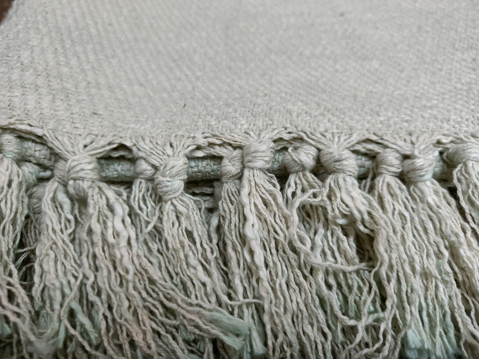 Handmade, Natural and Breathable Throws for your home furnishings HandLoom Woven Cotton Cotton Throws | HandWeave Cotton Throws | Furnishing Throws | Sofa Throws | Table Throws - 60"x55" - Pista  