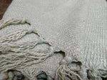 Handmade, Natural and Breathable Throws for your home furnishings HandLoom Woven Cotton Cotton Throws | HandWeave Cotton Throws | Furnishing Throws | Sofa Throws | Table Throws - 60"x55" - Pista  
