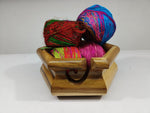 Yarn Bowl | Yarn Keeper XL | Yarn Cup | Knitting Accessories| Large Yarn Bowl | Yarn holder \ SilkRouteIndia