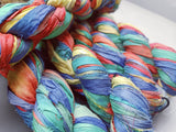 recycle sari ribbon, recycled sari ribbon,recycled sari silk ribbon,   recycled sari silk ribbon yarn, recycled sari ribbon,  recycled ribbon, recycled silk,  recycled sari silk ribbon, sari silk yarn