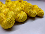 Linen Sportweight 2 PLY Yarn - Lemon Yellow