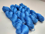 Linen sportweight 2P Yarn - Electric Blue - SilkRouteindia
