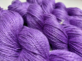Linen Sportweight Yarn 2 PLY Purple