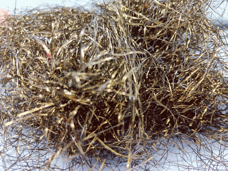Recycled Lurex Waste - Golden