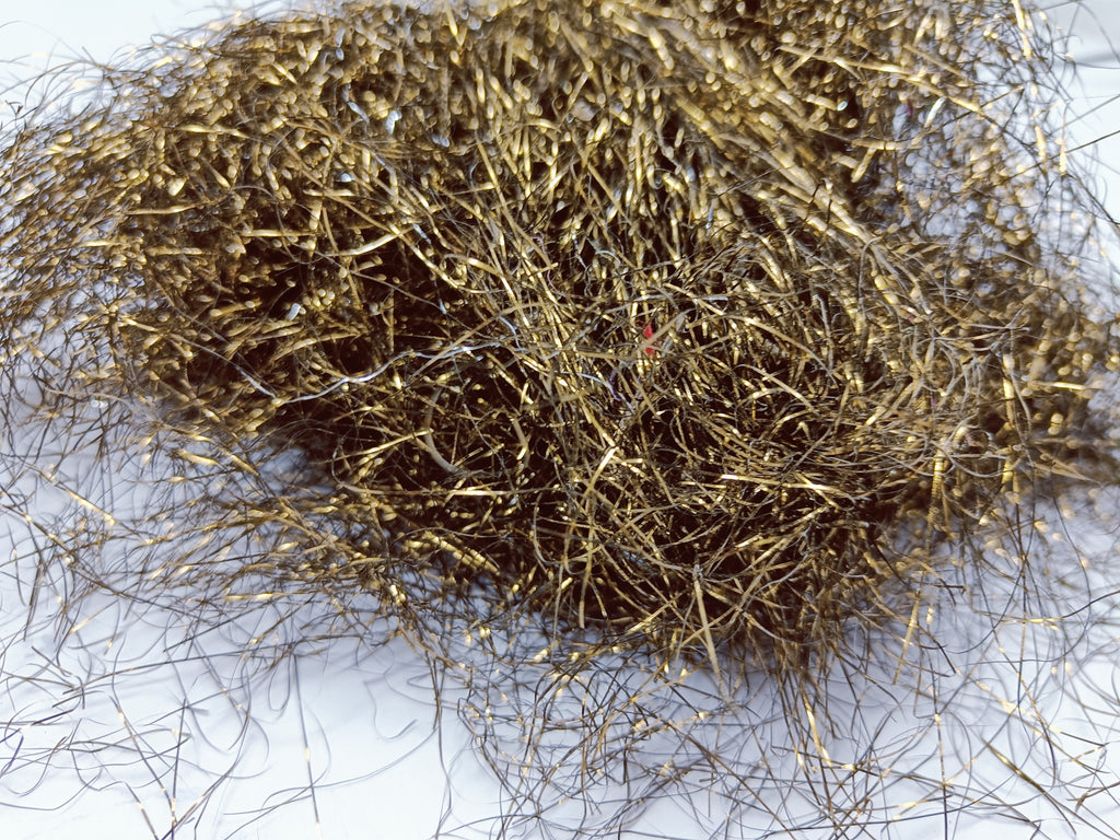 Recycled Lurex Waste - Golden