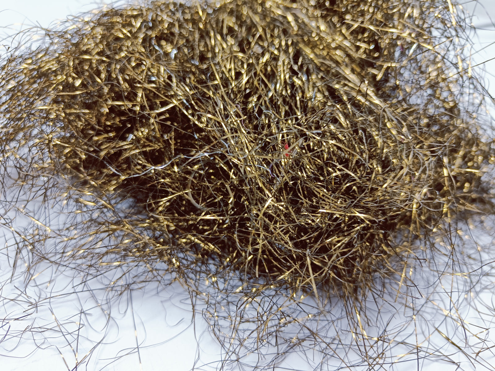 Recycled Lurex Waste - Golden
