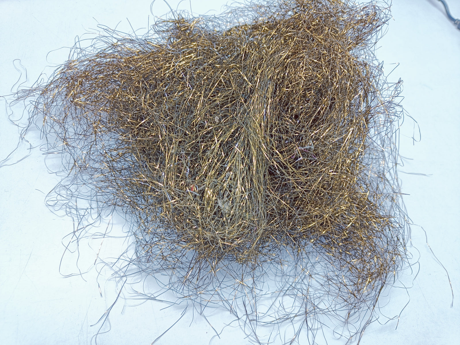 Recycled Lurex Waste - Golden