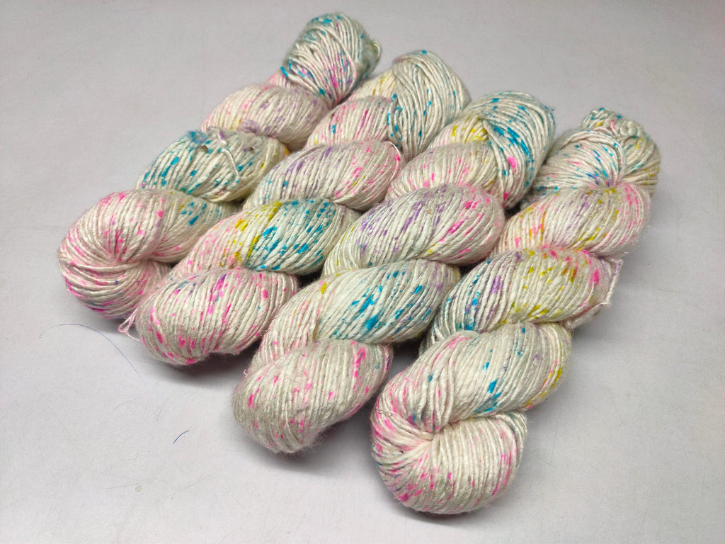 Mulberry Yarn Short Fiber - Vanila Candy