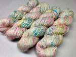Mulberry Silk Yarn Short Fiber is a unique Silk Yarn ideal for Knitting. Mulberry Yarn is very soft and shiny. It is DK weight and is directly spun from the short fiber of Mulberry Silk Tops. It is a yarn of Natural Protein Fiber. Mulberry Yarn has compact structure, evenness, clean appearance, elegant luster, Good moisture-absorbing capability, good strength and elongation, with fine and soft fibers. It is Useful for Weaving and Knitting - Mulberry Silk Yarn - SilkrouteIndia