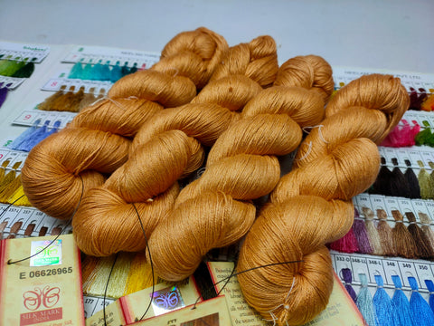 Mulberry Yarn 600M/100Gram Jaggery