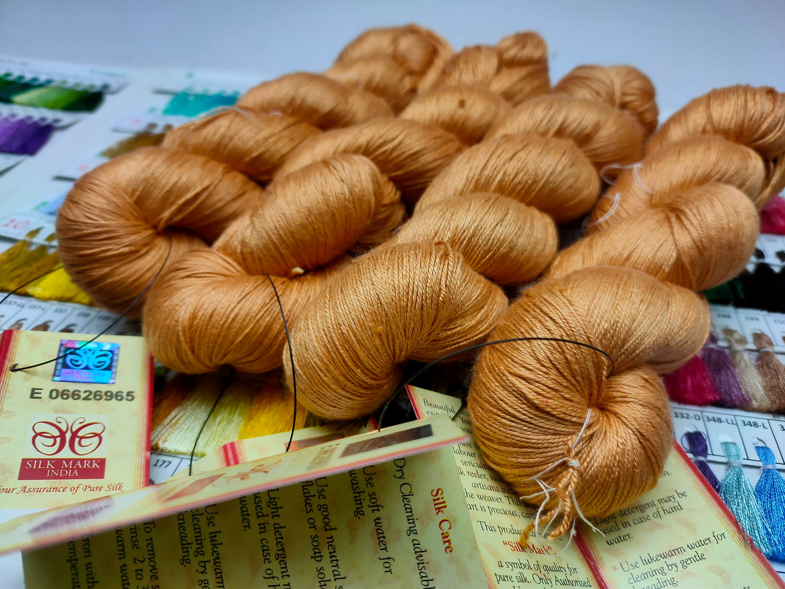 Mulberry Yarn 600M/100Gram Jaggery