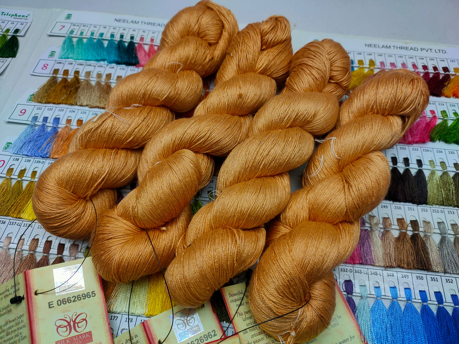 Mulberry Yarn 600M/100Gram Jaggery