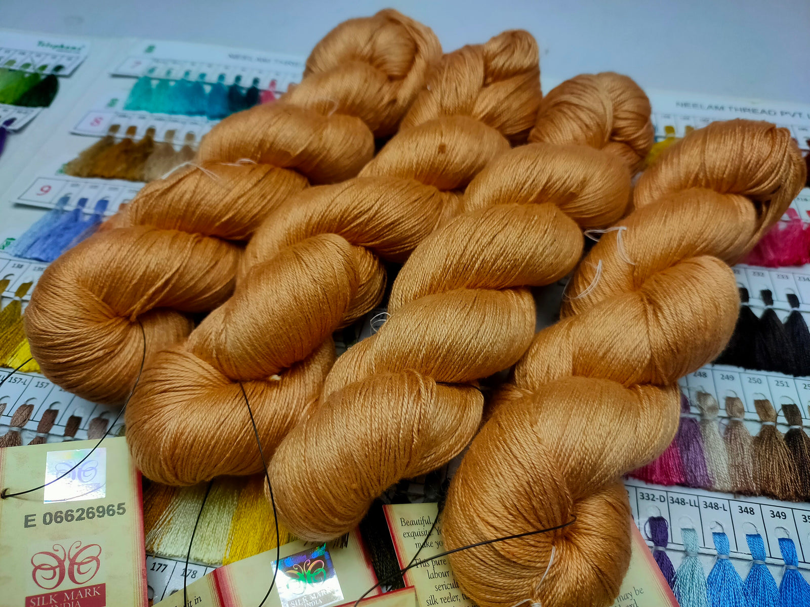 Mulberry Yarn 600M/100Gram Jaggery