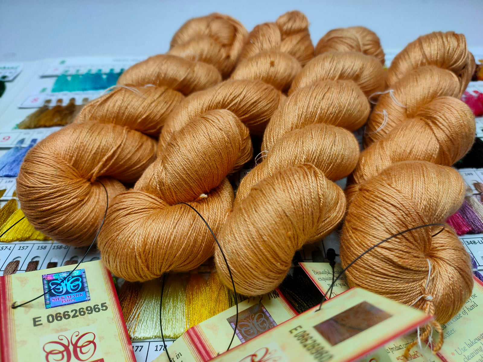 Mulberry Yarn 600M/100Gram Jaggery
