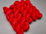 Mulberry Silk yarn (600 mts in 100gram) is a unique Silk Yarn ideal for Knitting. Mulberry Silk is very soft and shiny. It is Sock weight and is directly spun from the premium Mulberry Silk Tops. It is a yarn of Natural Protein Fiber. Mulberry Silk Yarn