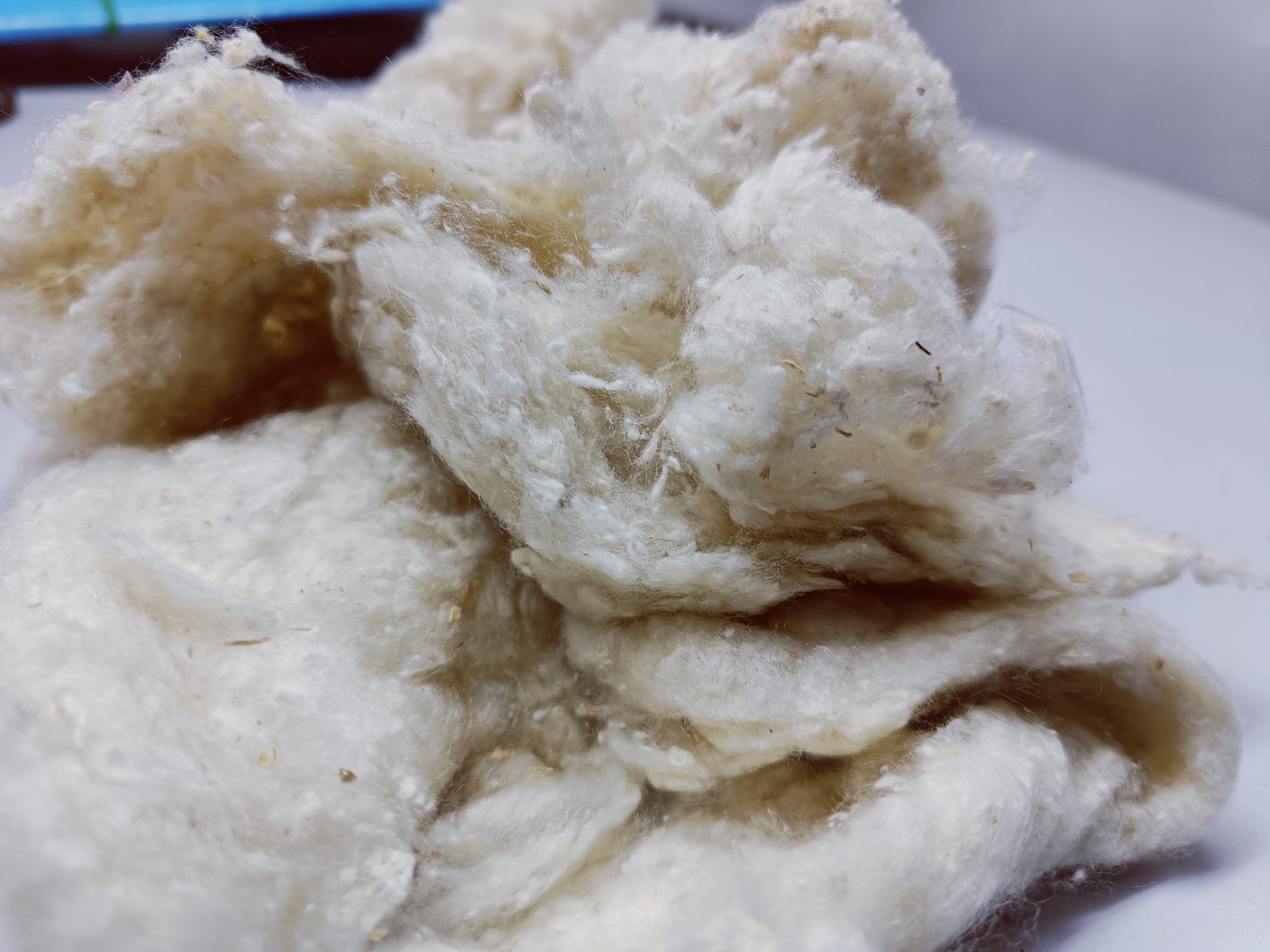 Noil Silk Fiber