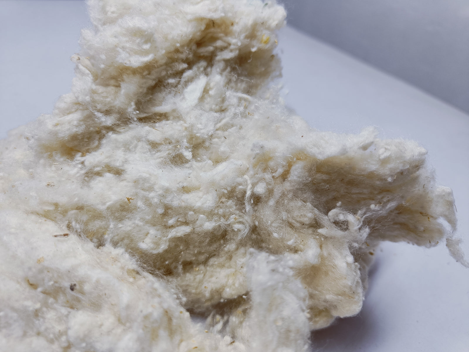 Noil Silk Fiber