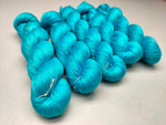 Mulberry Silk Yarn - 600M/100Gr. - Pacific Blue