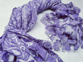 Reclaimed Sari Stripe - Brinjal
