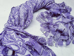 Reclaimed Sari Stripe - Brinjal | Recycled Sari Ribbon