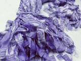 Reclaimed Sari Stripe - Brinjal | Recycled Sari Ribbon