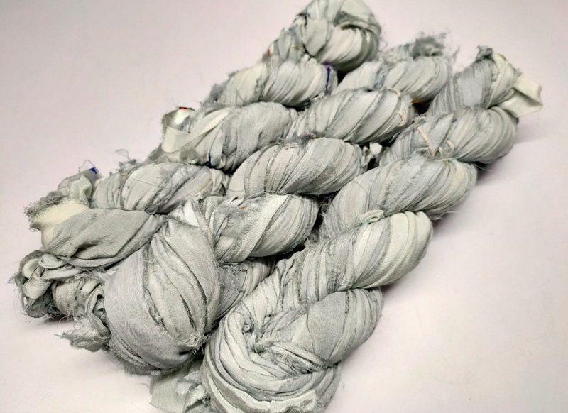 Recycled Chiffon Ribbon - LSmoke
