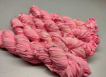 Chiffon Ribbon Yarn is the by-product of saris that women wear in India. It is the loose ends of saris collected from industrial mills in India that is torn in stripes and sewn end to end to make beautiful and colorful ribbons. The vibrant colors and unique texture of these silk fabric, the Chiffon Silk Ribbon are inspirational to designers, knitters, and artisans. 