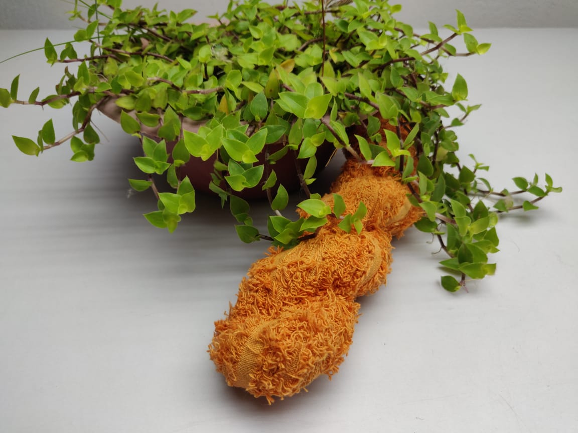 Cotton Frizz Ribbon - Mustard