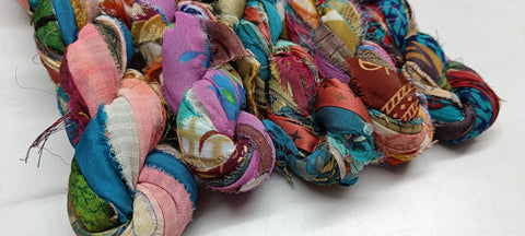 recycle ribbon,  recycled sari ribbon yarn, recycled sari ribbon,  recycled ribbon, recycled saree ribbon,  ribbon yarn,  Sari Ribbon, Ribbon yarn, recycled sari ribbon, Recycled Chiffon Ribbon, Recycled Chiffon, Recycled Chiffon, Recycled Chiffon Ribbon, Chiffon Ribbon