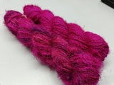 Recycled Sari Silk Yarn Prime Fuchsia