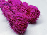 Recycled Sari Silk Yarn Prime - Fuchsia - Sari Silk Yarn - Himalaya Yarn - recycle Sari Yarn - Recycle Silk Yarn - Recycled Yarn - Sari Yarn