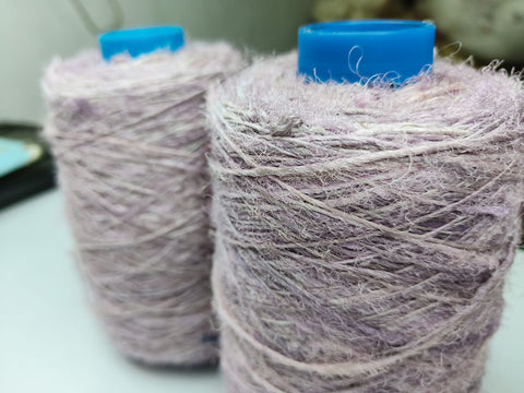 Recycled Sari Silk Yarn- Recycled Yarn - Recycled Silk