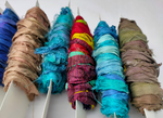 10 Yard Recycled Sari Ribbon - 20 Assorted Colors