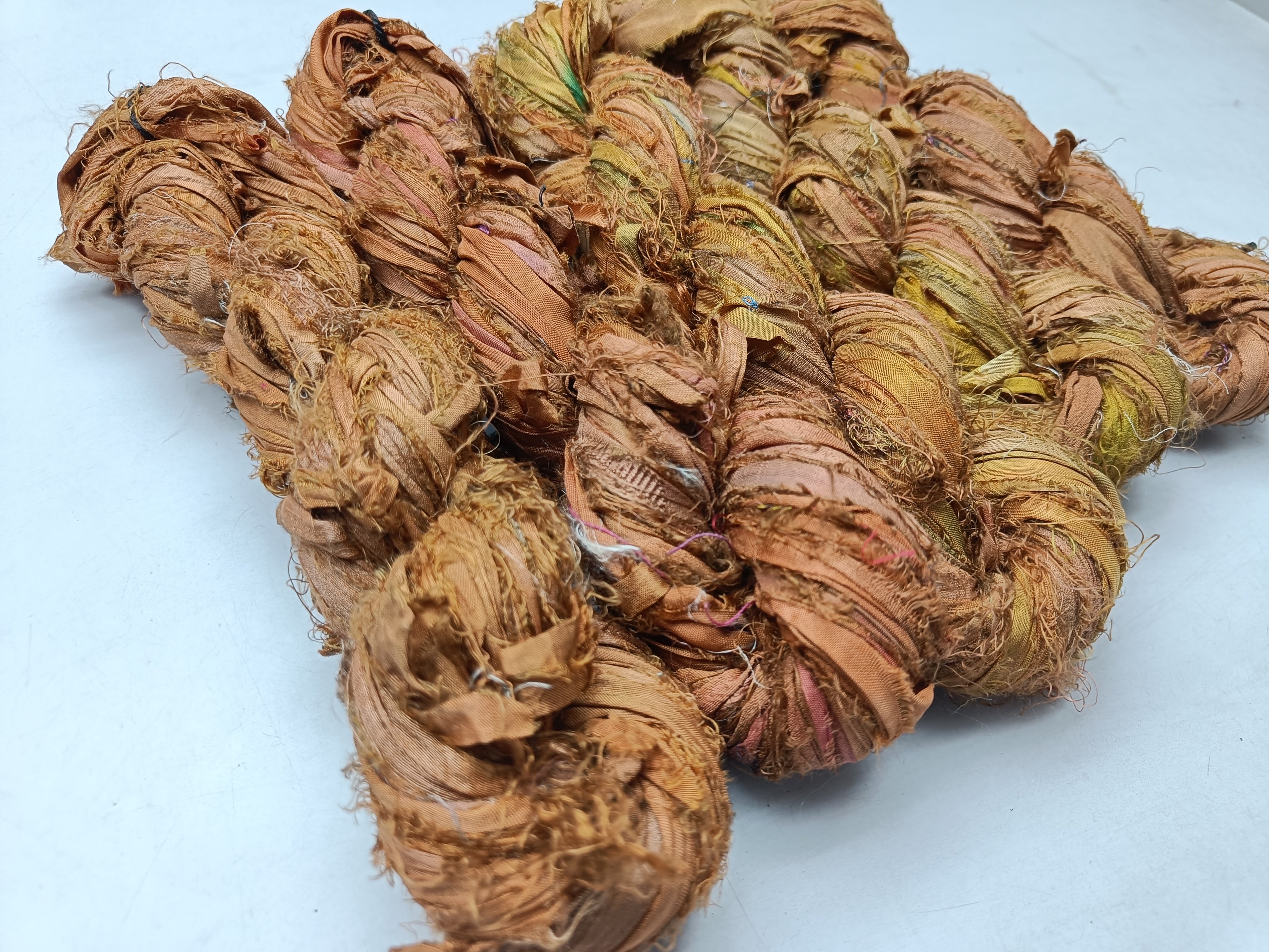 recycle sari ribbon, recycled sari ribbon,recycled sari silk ribbon,   recycled sari silk ribbon yarn, recycled sari ribbon,  recycled ribbon, recycled silk,  recycled sari silk ribbon, sari silk yarn