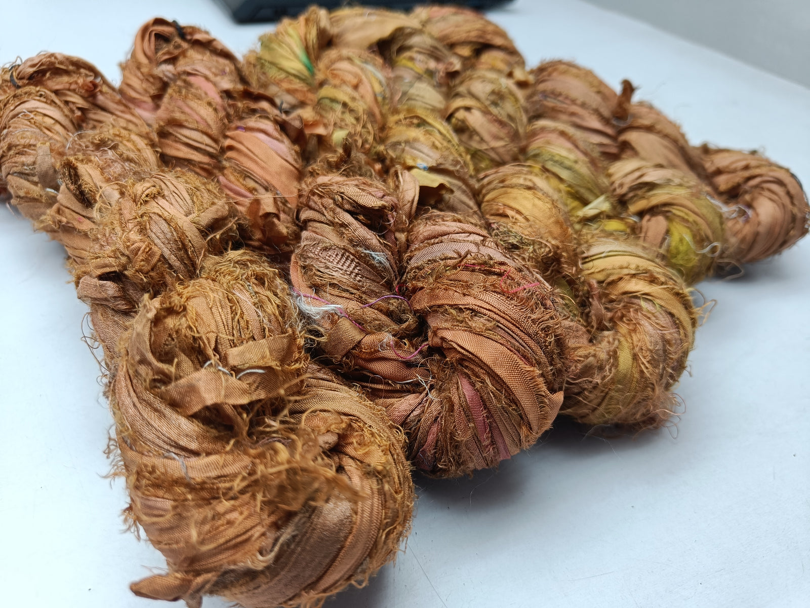 recycle sari ribbon, recycled sari ribbon,recycled sari silk ribbon,   recycled sari silk ribbon yarn, recycled sari ribbon,  recycled ribbon, recycled silk,  recycled sari silk ribbon, sari silk yarn