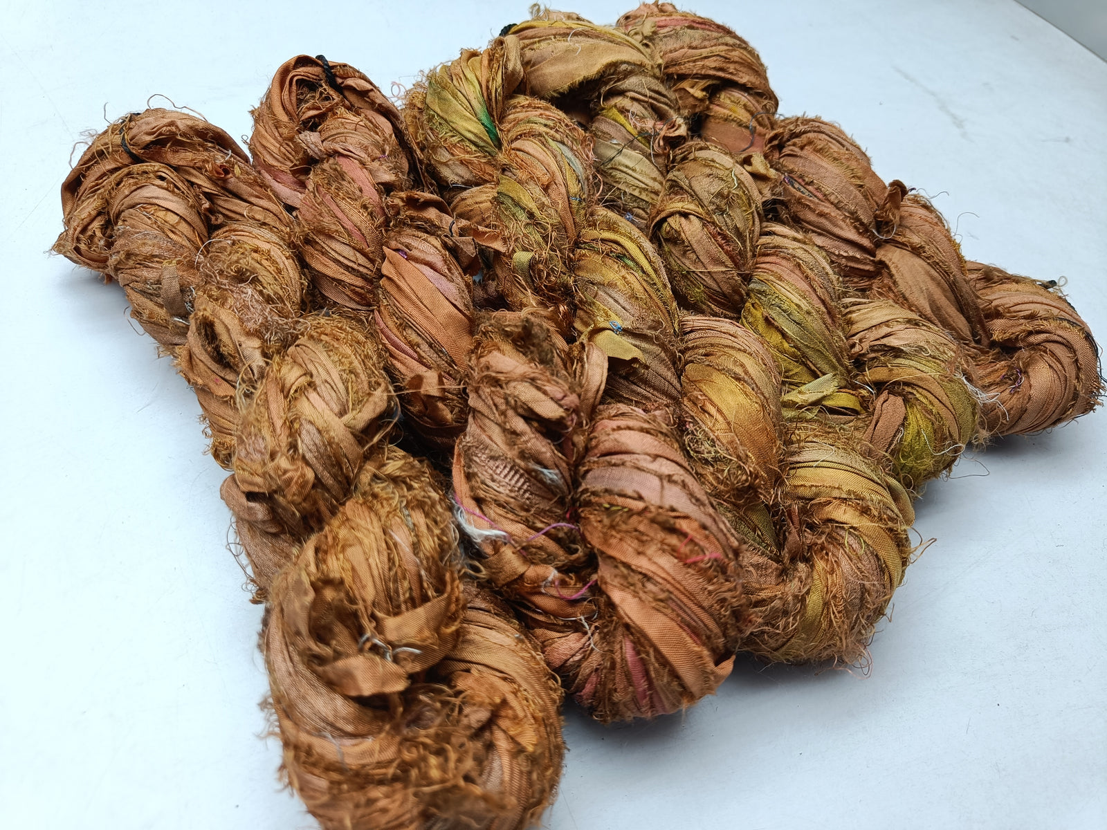 recycle sari ribbon, recycled sari ribbon,recycled sari silk ribbon,   recycled sari silk ribbon yarn, recycled sari ribbon,  recycled ribbon, recycled silk,  recycled sari silk ribbon, sari silk yarn