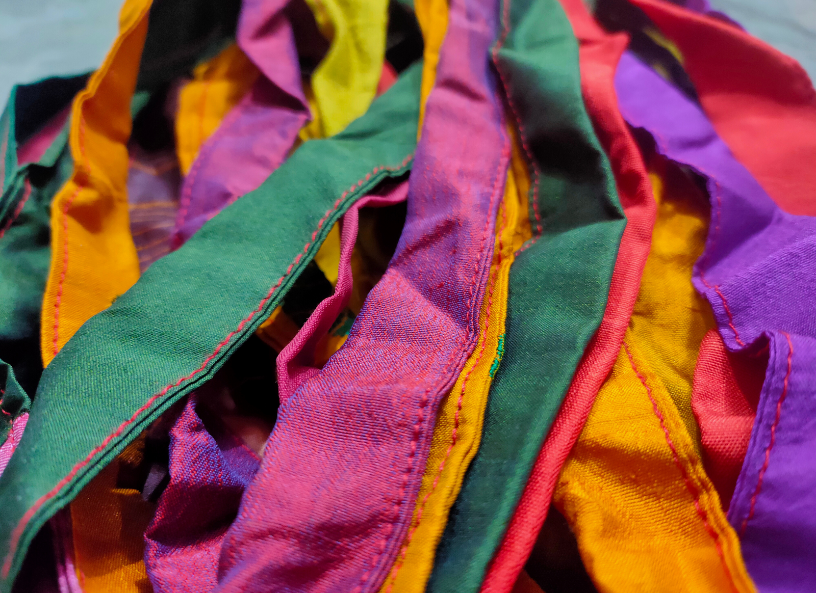 Recycled Sari SilK yarn, Recycled Sari Silk Ribbon, Recycled Sari yarn, Recycled Silk Ribbon,upcycled ribbon, upcycled yarn, Himalaya Silk Yarn, Recycle Sari silk,	Recycle Silk,	Yarn for Knitting,	Knitting Yarn,	Crochet Yarn,	handcrafted yarn,	recycle sari yarn,	Sari Silk Yarn, reused ribbon, recycled ribbon