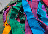 Recycled Sari SilK yarn, Recycled Sari Silk Ribbon, Recycled Sari yarn, Recycled Silk Ribbon,upcycled ribbon, upcycled yarn, Himalaya Silk Yarn, Recycle Sari silk,	Recycle Silk,	Yarn for Knitting,	Knitting Yarn,	Crochet Yarn,	handcrafted yarn,	recycle sari yarn,	Sari Silk Yarn, reused ribbon, recycled ribbon