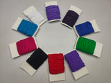 10Yard Recycled Tshirt Ribbon 10 Assorted Colors -&nbsp;Each of skein was hand dyed using professional dyes to avoid fading and color bleeding during future washing of your finished projects. Any plan to Buy Recycled Ribbon online.