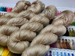 Mulberry Silk yarn (600 mts in 100gram) is a unique Silk Yarn ideal for Knitting. Mulberry Silk is very soft and shiny. It is Sock weight and is directly spun from the premium Mulberry Silk Tops. It is a yarn of Natural Protein Fiber. Mulberry Silk Yarn has compact structure, evenness, clean appearance, elegant luster, Good moisture-absorbing capability, good strength and elongation, with fine and soft fibers. It is useful for Weaving and Knitting.