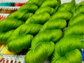 Mulberry Silk Yarn 600M/100Gr Sap Green